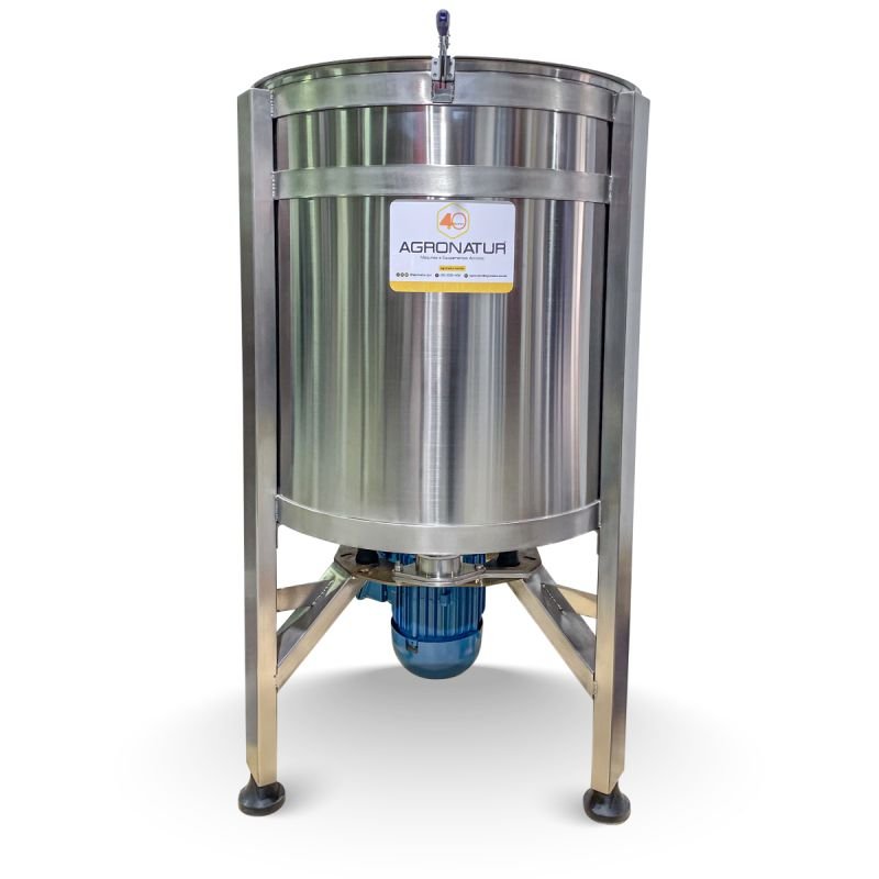 CENTRÍFUGA DE OPÉRCULOS - Totalmente em aço Inox AISI 304. Capacidade até 15 kg massa
