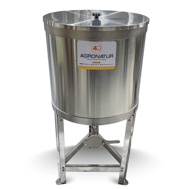 TANQUE DECANTADOR DE MEL 100 KG - LS