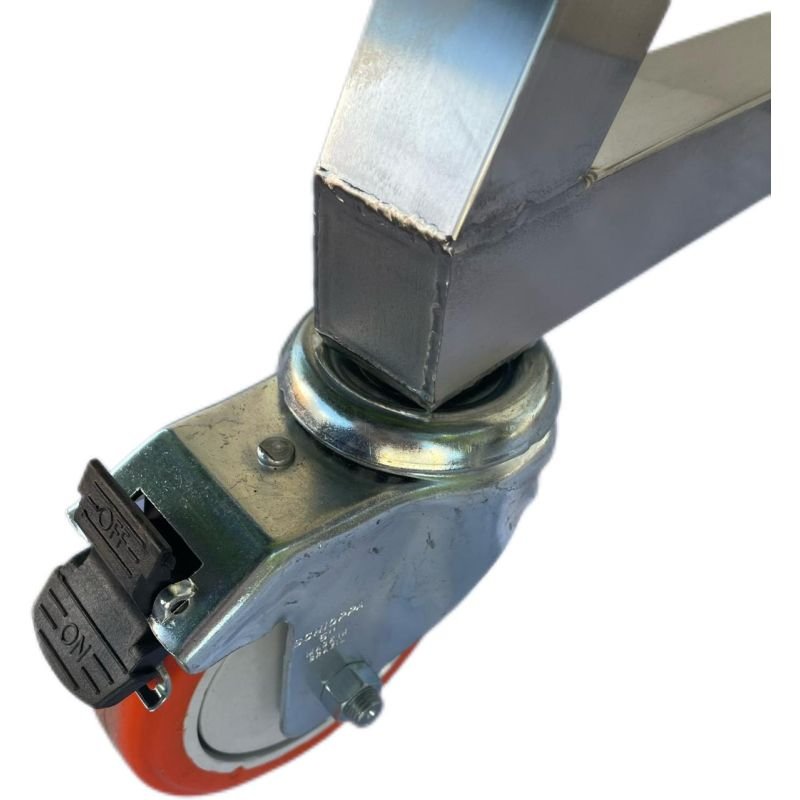 TANQUE DECANTADOR DE MEL 250 KG - C/ SUPORTE PARA ENVASADORA - FUNDO CÔNICO