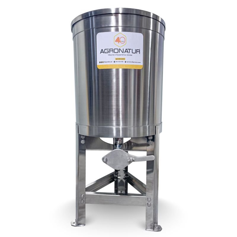 TANQUE DECANTADOR DE MEL 50 KG - LS