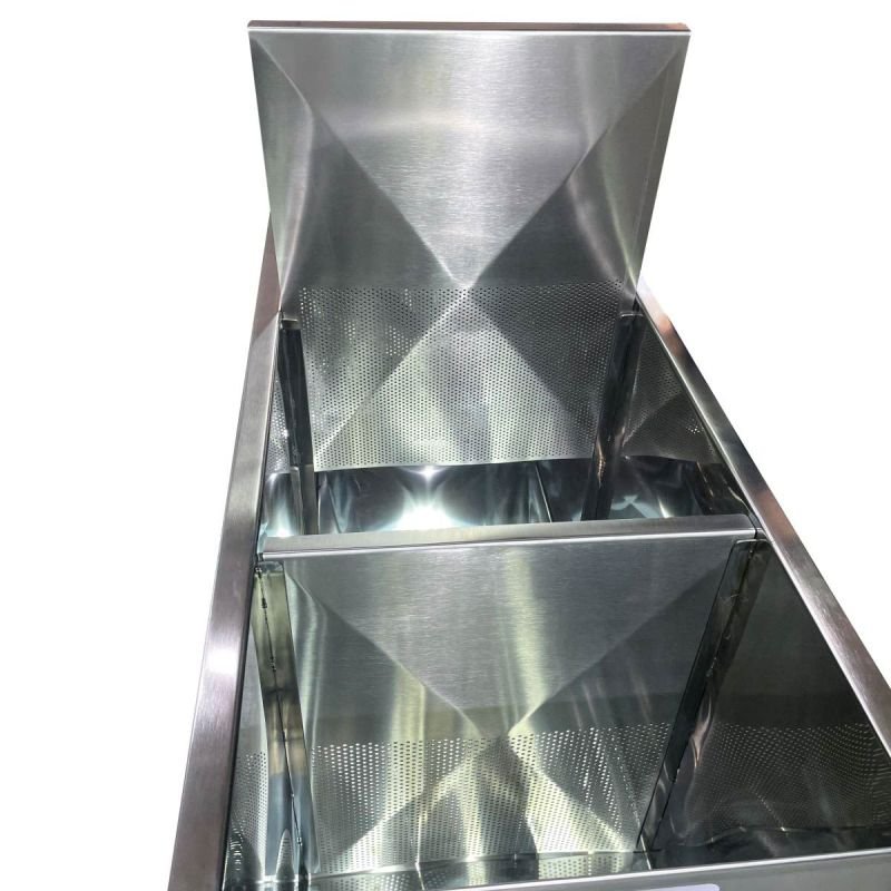 TANQUE PRÉ-FILTRO P/ RECEPÇÃO 400 KG